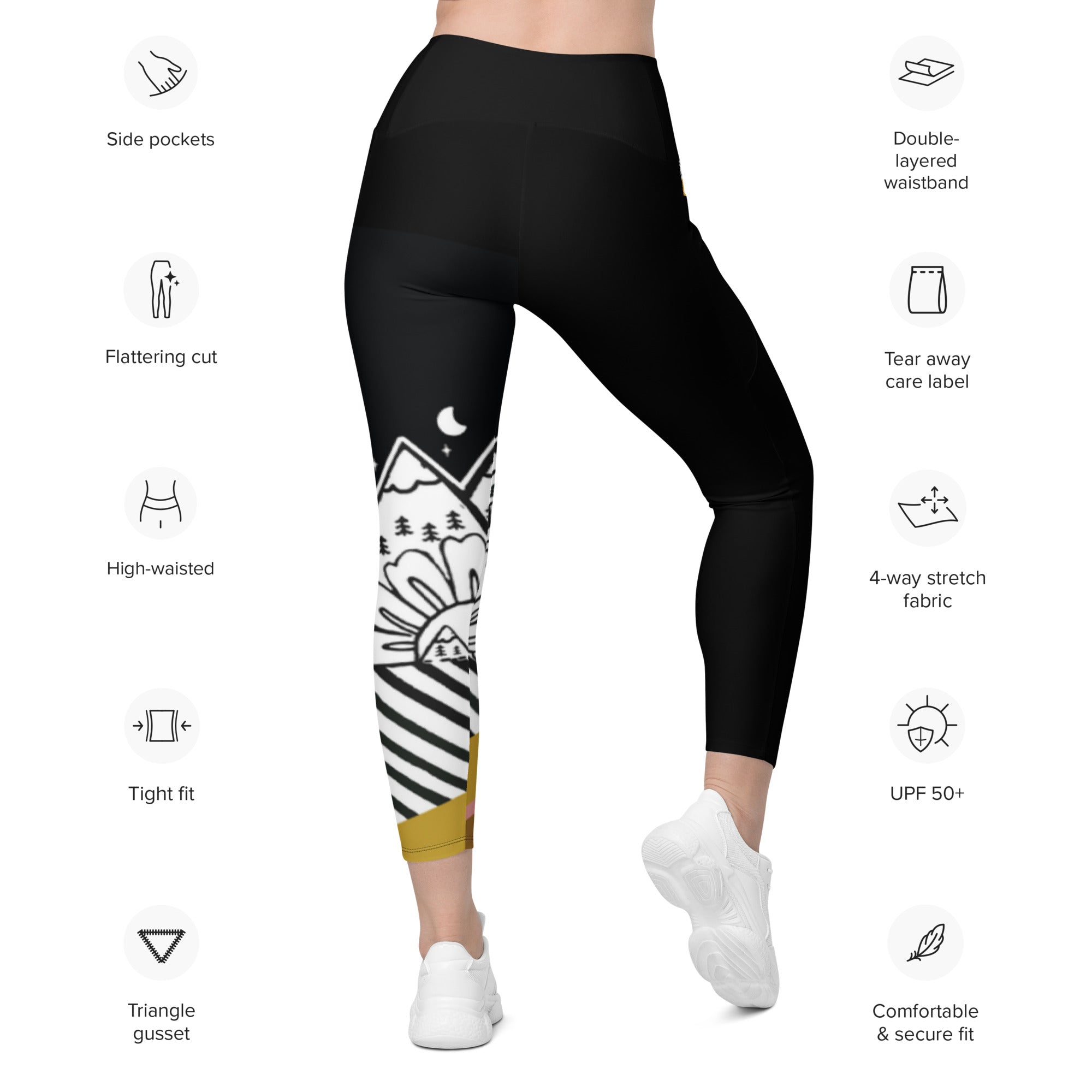 Yoga Pants With Pockets Leggings For Women Over 50